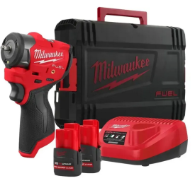 MILWAUKEE M12 FSCIWF38-252X - Subkompaktowy Klucz Udarowy z pierścieniem ⅜″