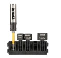 DeWalt DT70826 - udarowe końcówki nasadowe 1/4  z uchwytem - 3 sztuki