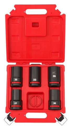 MILWAUKEE 4932498752 - Zestaw nasadek udarowych długich 1" - 5 części