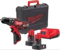 MILWAUKEE M12BPD-402C - Wiertarko-wkrętarka udarowa
