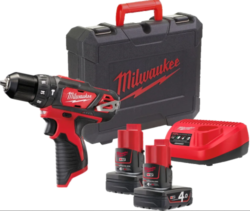 MILWAUKEE M12BPD-402C - Wiertarko-wkrętarka udarowa