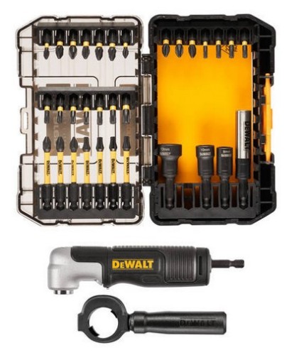 DeWalt DT70782 - Zestaw bitów z uchwytem kątowym McLaren Black Edition