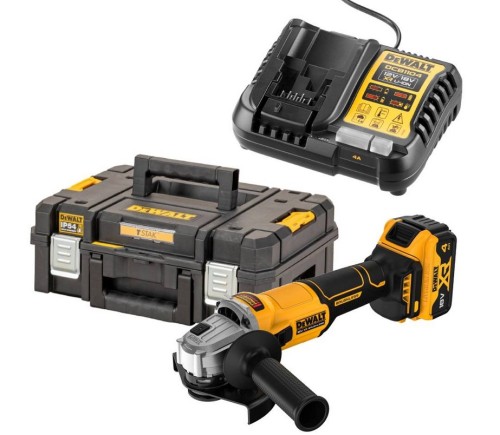 DeWalt DCG407M1T - akumulatorowa szlifierka kątowa 125mm