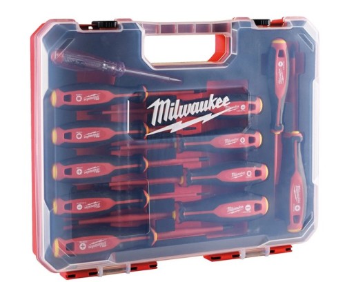 MILWAUKEE 4932479095 - Wkrętaki izolowane VDE -  12 szt