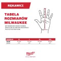 MILWAUKEE 4932498494 - Rękawice robocze elastyczne Flex, rozmiar XL