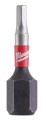 MILWAUKEE 4932500384 - SHOCKWAVE Końcówka wkrętakowa Hex 10/25 mm - 3 szt