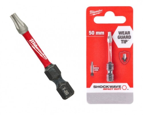 MILWAUKEE 4932430876 - Bit udarowy TORX T20 50 mm - 1 szt.
