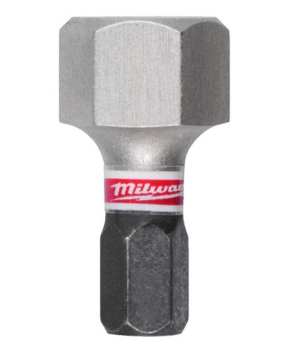 Milwaukee 4932500385 - Bit udarowy Shockwave 6-kątny 12 x 25 mm (3szt)