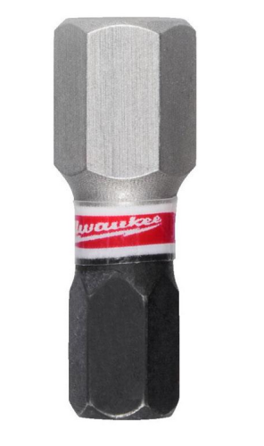 Milwaukee 4932500383 - Bit udarowy Shockwave 6-kątny 8 x 25 mm (3 szt.) 