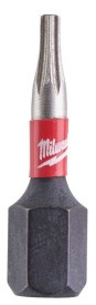 MILWAUKEE 4932500373 -  Bit udarowy Shockwave do śrub Torx - TX BO15 x 25 mm (3 szt) 