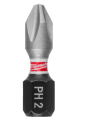Milwaukee 4932500353 - Bit udarowy Shockwave do śrub Phillips PH2 x 25 mm (3 szt.) 