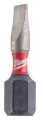 MILWAUKEE 4932500387 - Bit udarowy Shockwave płaski 1/4" (3 szt) 