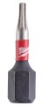 MILWAUKEE 4932500369 - Bit udarowy Shockwave do śrub Torx - TX BO7 x 25 mm (3 szt) 
