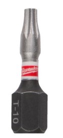 MILWAUKEE 4932500361 - Bit udarowy Shockwave do śrub Torx - TX10 x 25 mm (3 szt) 