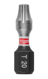 Milwaukee 4932500363 - Bit udarowy Shockwave do śrub Torx TX20 x 25 mm (3 szt.) 