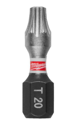 Milwaukee 4932500363 - Bit udarowy Shockwave do śrub Torx TX20 x 25 mm (3 szt.) 