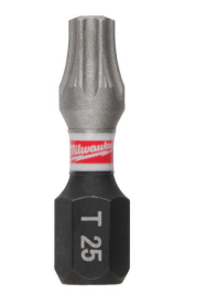 Milwaukee 4932500364 - Bit udarowy Shockwave do śrub Torx TX25 x 25 mm (3 szt.)