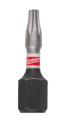 Milwaukee 4932500358 - Bit udarowy Shockwave do śrub Torx TX7 x 25 mm (3 szt.) 