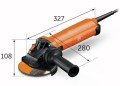 FEIN 72229060230 - Szlifierka kątowa CG 17-125 mm