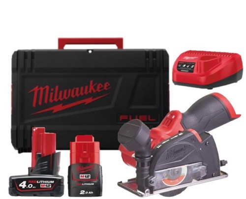 Milwaukee M12 FCOT-422X - Akumulatorowa przecinarka kątowa 76mm