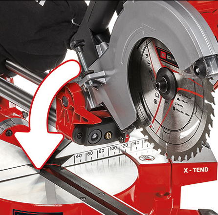 Einhell TE-MS 36/210 Li-Solo - Akumulatorowa Piła ukośna 210 MM z posuwem