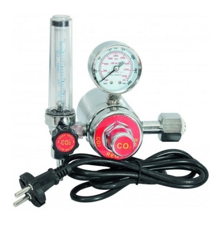 WELDMAN 101 434 - Ar/CO2 z rotametrem i podgrzewaczem 220 V