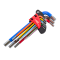 AWTOOLS AW35012BL - KLUCZE IMBUSOWE HEX/ 1,5-10,0mm/ 9szt. KOLOR BLACK LINE