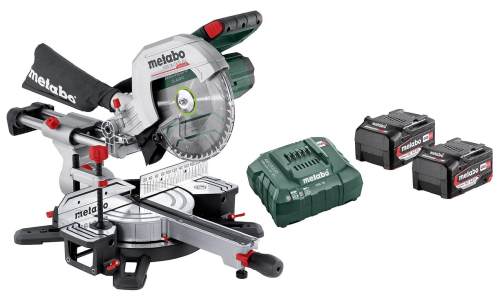 Metabo KGS 18 LTX BL 254 - Akumulatorowa Piła ukośna 254 MM z posuwem