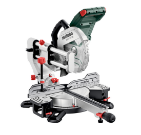 METABO KGSV 216 MC - Piła ukośnica 216mm z posuwem