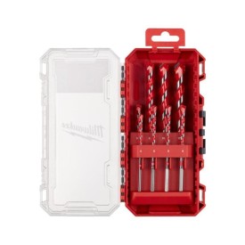 MILWAUKEE 4932493881 - Zestaw wierteł udarowych Premium do betonu z uchwytem cylindrycznym, 4 - 12 mm (8 szt.)