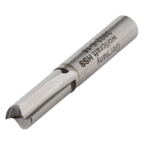 Frez do rowków 6 mm Wolfcraft - HSS, trzpień 6 mm