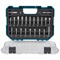 MAKITA D-74784 - FREZY DO ROWKÓW 8mm ZESTAW 22szt.