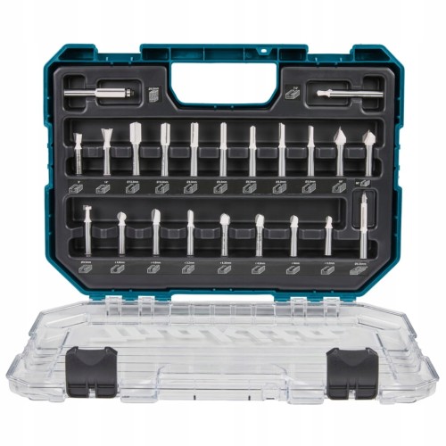 MAKITA D-74784 - FREZY DO ROWKÓW 8mm ZESTAW 22szt.