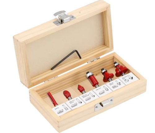 YATO YT-68000 - FREZY WIDIOWE DO DREWNA FI 6mm kpl. 6szt.