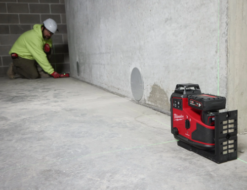 Milwaukee M12 A3PLO-0C - Laser 3-płaszczyznowy zielony