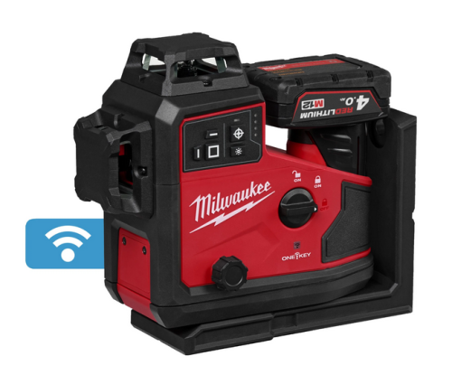 Milwaukee M12 A3PLO-401C - Laser 3-płaszczyznowy zielony
