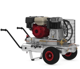 Airpress BM 17+17/550 (Honda GX270) - Spalinowy kompresor dwutłokowy