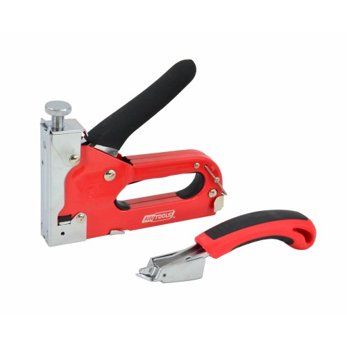 AwTools AW13011 - zszywacz tapicerski 4-14 3-funkcyjny + rozszywacz