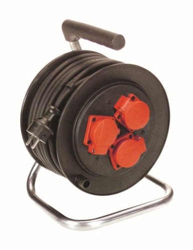 AS-SCHWABE AS810132- Przedłużacz bębnowy 25 m 3G2,5 neopren