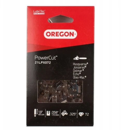 Oregon 21LPX072E - ŁAŃCUCH TNĄCY 45cm/72/325"/1,5 PowerCut