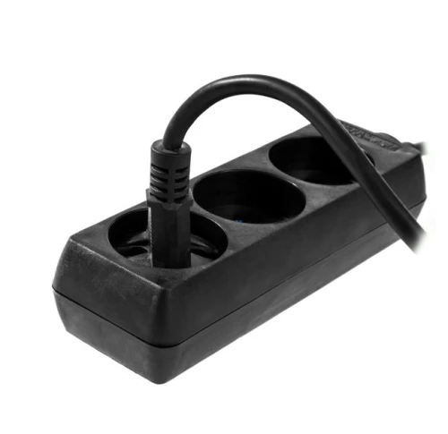 AWTOOLS  AW24652 - Przedłużacz domowy czar. b/u.3g*5.0m