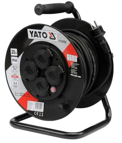 YATO YT-81054 - PRZEDŁUŻACZ 40m /BĘBEN