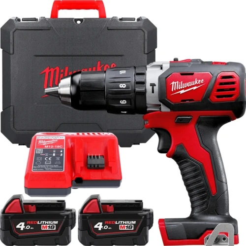 MILWAUKEE M18BPD-402C - Wiertarko-wkrętarka udarowa