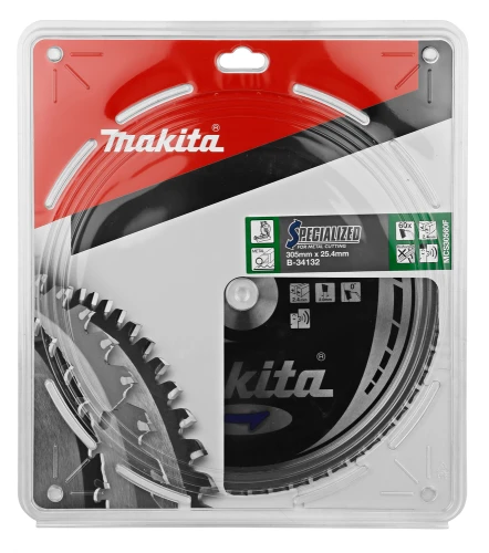 MAKITA B-34132 - PIŁA TARCZOWA 305x25.4x60z SPECJALIZED STAL MIĘKKA