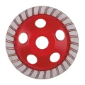 Milwaukee 4932451187 - Tarcza diamentowa szlifierska TURBO do zaokrąglania krawędzi i wygładzania powierzchni 125 x 22,23 mm