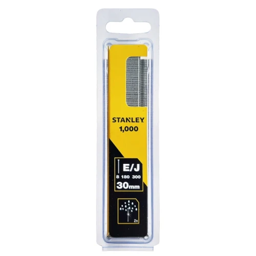 STANLEY S1-SWKBN1187T  - Gwoździe Typ J 30 mm (8/300/E) 1000 szt.