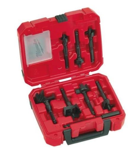 Milwaukee 4932479488 - Zestaw 7 wierteł samoposuwnych 25 - 65 mm, + przedłużka 140 mm (8 szt.)