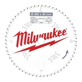 Milwaukee 4932471321 - Tarcza pilarska do drewna 305 x 30 mm, 60 zębów