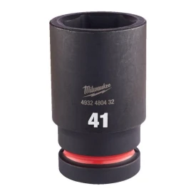 Milwaukee 4932480432 - Nasadka udarowa Shockwave 1" 6-kątna, długa, metryczna, 41 mm