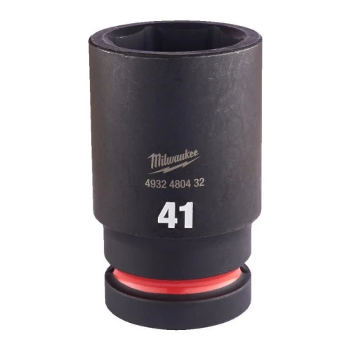 Milwaukee 4932480432 - Nasadka udarowa Shockwave 1" 6-kątna, długa, metryczna, 41 mm